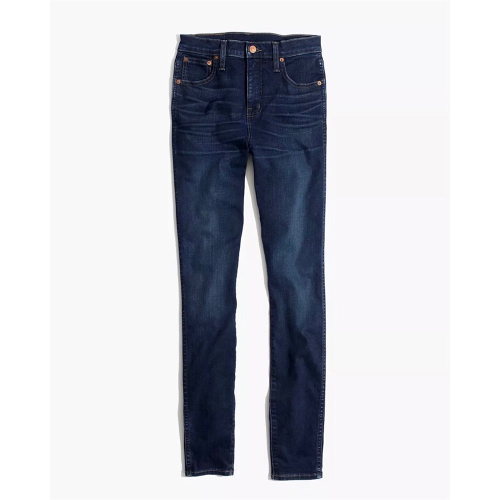 MADEWELL HISE RISE 10” SKINNY JEANS HAYES WASH SIZE 29